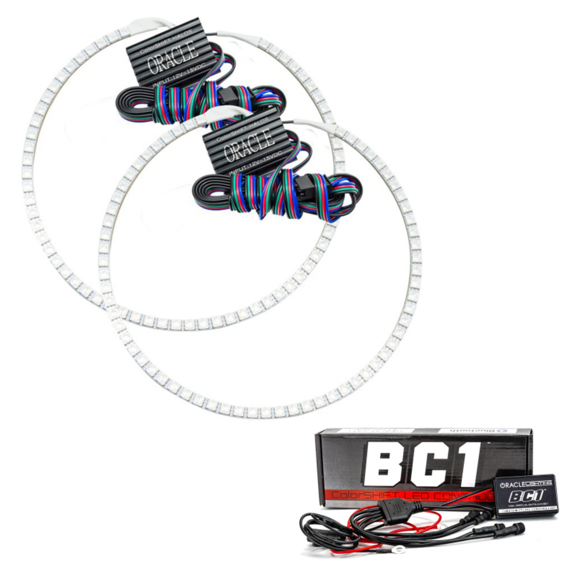 Picture of Oracle Ford Explorer Sport Trac 08-10 Halo Kit - ColorSHIFT w- BC1 Controller