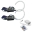 Picture of Oracle 18-21 Ford Mustang LED Headlight Halo Kit - ColorSHIFT w- Simple Controller