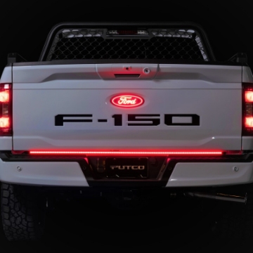 Picture of Putco 2021+ Ford F150 w-Halogen Taillights 60in Freedom Blade LED Tailgate Light Bar