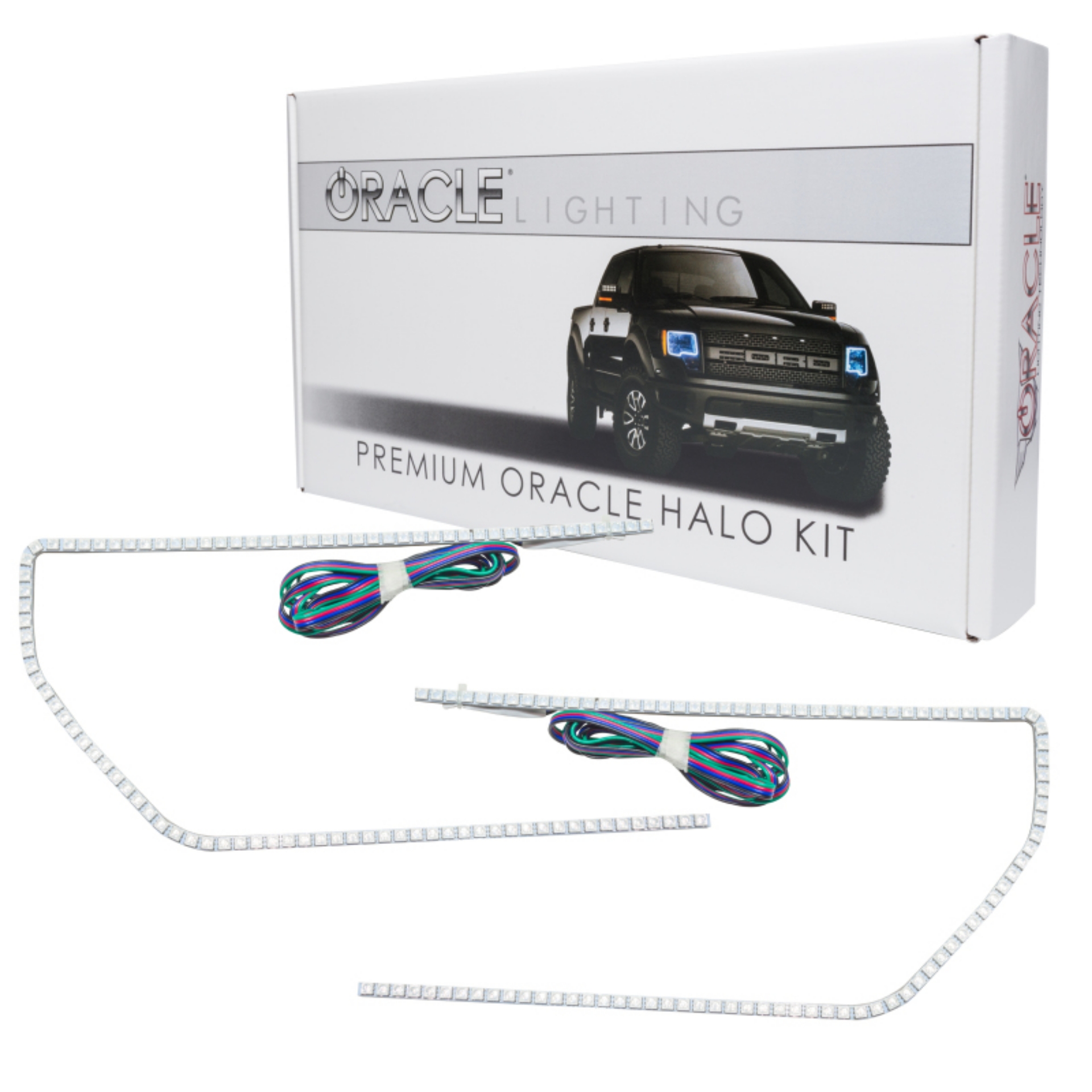 Picture of Oracle Ford F-150-Raptor 09-14 Perimeter Halo Kit - ColorSHIFT