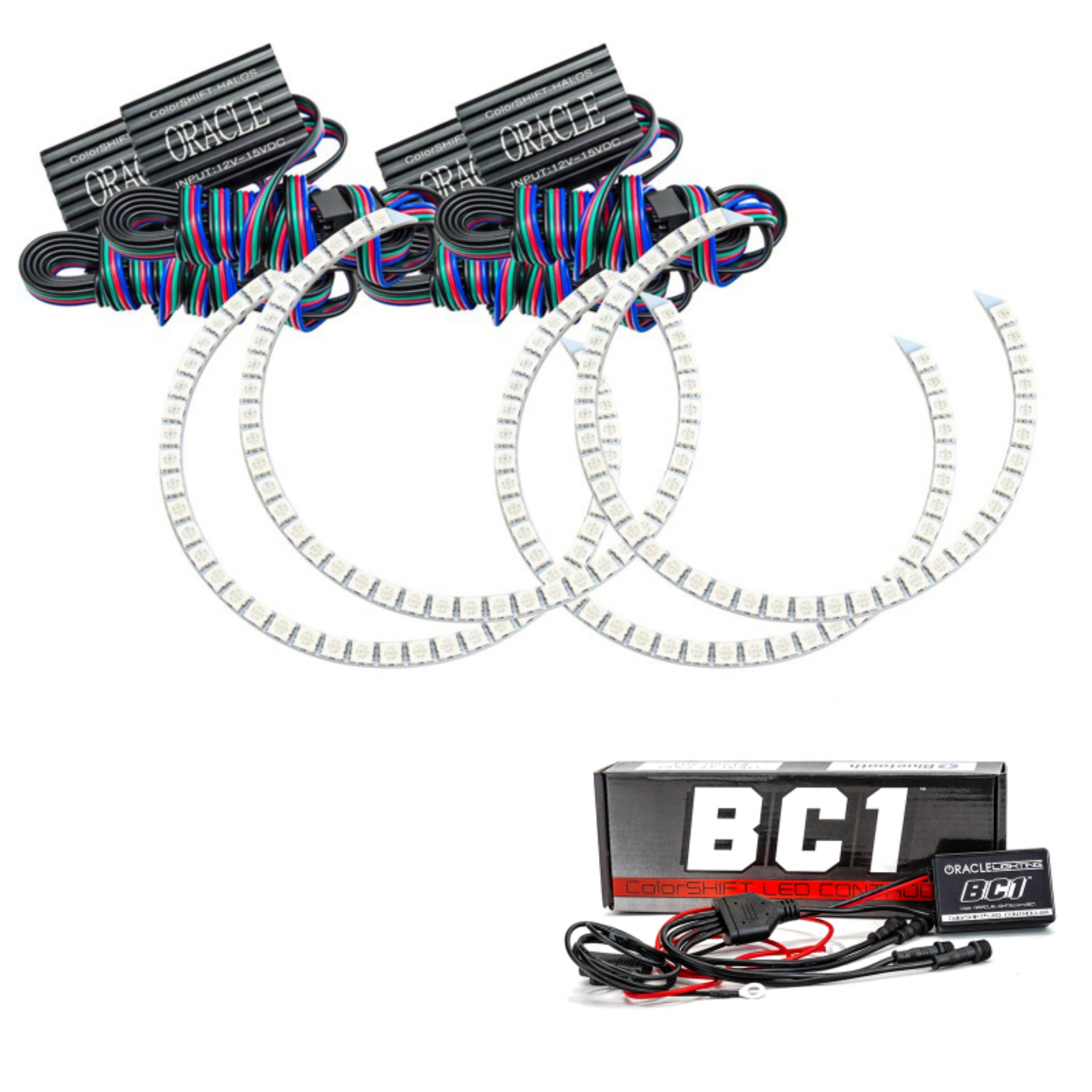 Picture of Oracle Acura RSX 02-04 Halo Kit - ColorSHIFT w- BC1 Controller