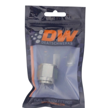 Picture of DeatschWerks 10AN Female Flare to 8AN Male Flare Reducer - Anodized DW Titanium