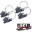 Picture of Oracle Chevrolet Impala 91-96 Halo Kit - ColorSHIFT w- BC1 Controller