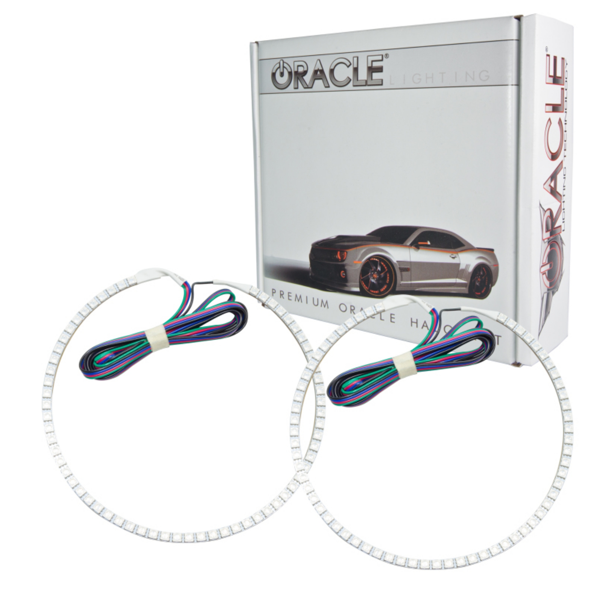 Picture of Oracle Chevrolet Camaro 10-13 Halo Kit - ColorSHIFT w- 2-0 Controller
