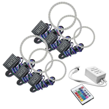 Picture of Oracle Chrysler Concorde 02-04 Halo Kit - ColorSHIFT w- Simple Controller
