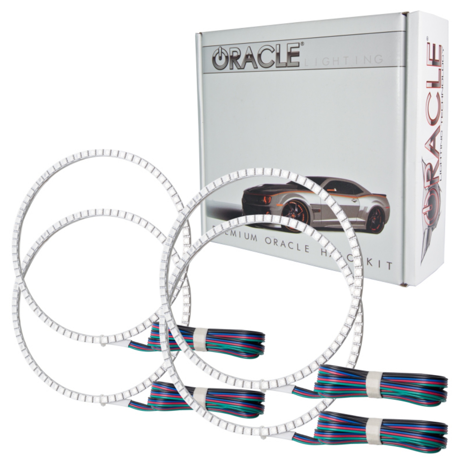Picture of Oracle Chrysler 300C 05-10 Halo Kit - ColorSHIFT w- Simple Controller