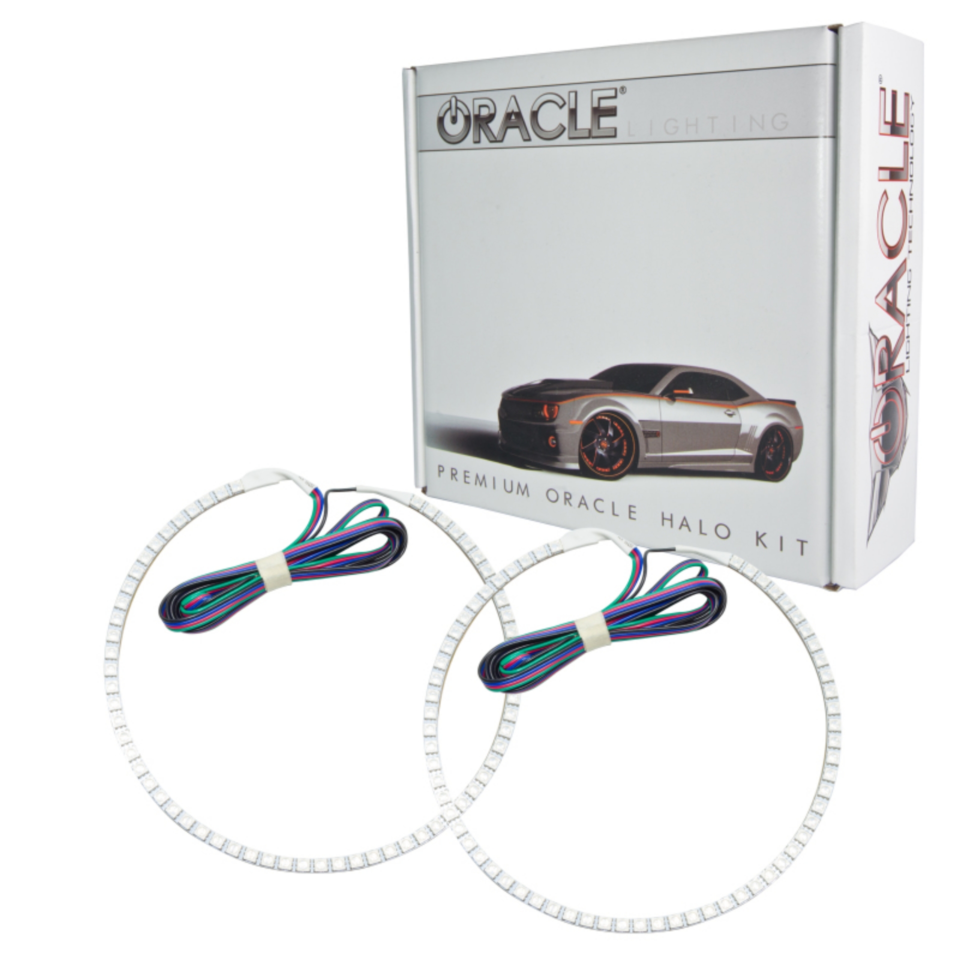Picture of Oracle Chrysler Aspen 07-08 Halo Kit - ColorSHIFT w-o Controller