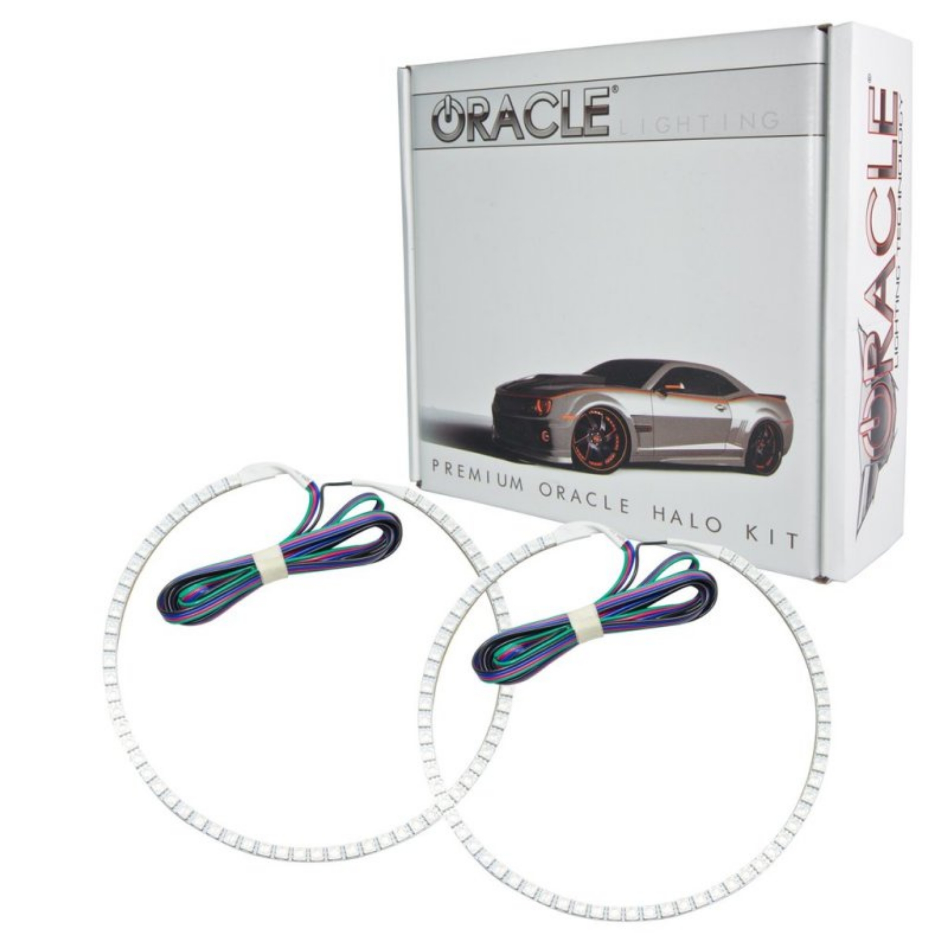 Picture of Oracle Chrysler Aspen 07-08 Halo Kit - ColorSHIFT w- BC1 Controller