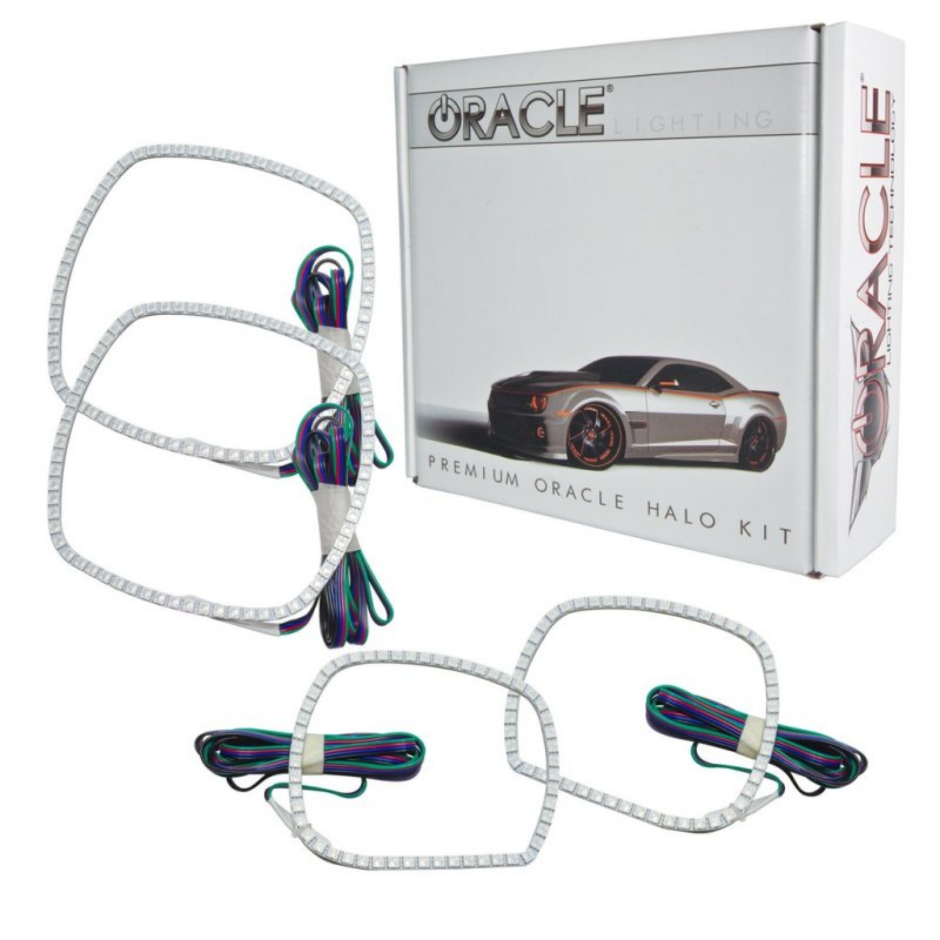 Picture of Oracle Dodge Charger 11-14 Halo Kit - ColorSHIFT w- BC1 Controller