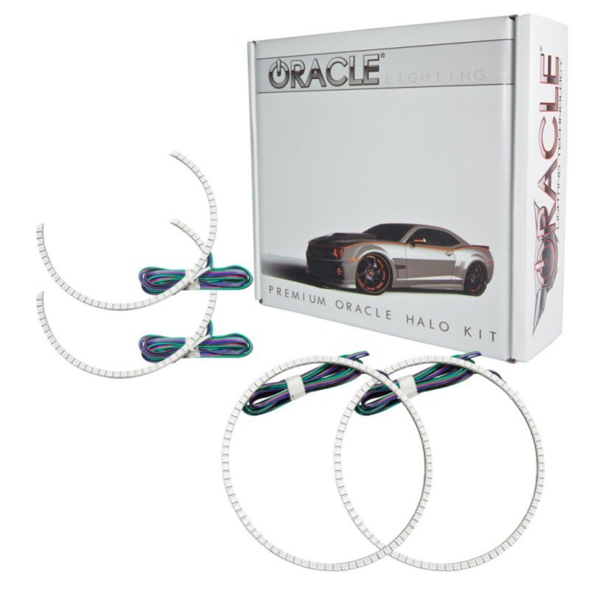 Picture of Oracle Dodge Ram 06-08 Halo Kit - ColorSHIFT w- BC1 Controller