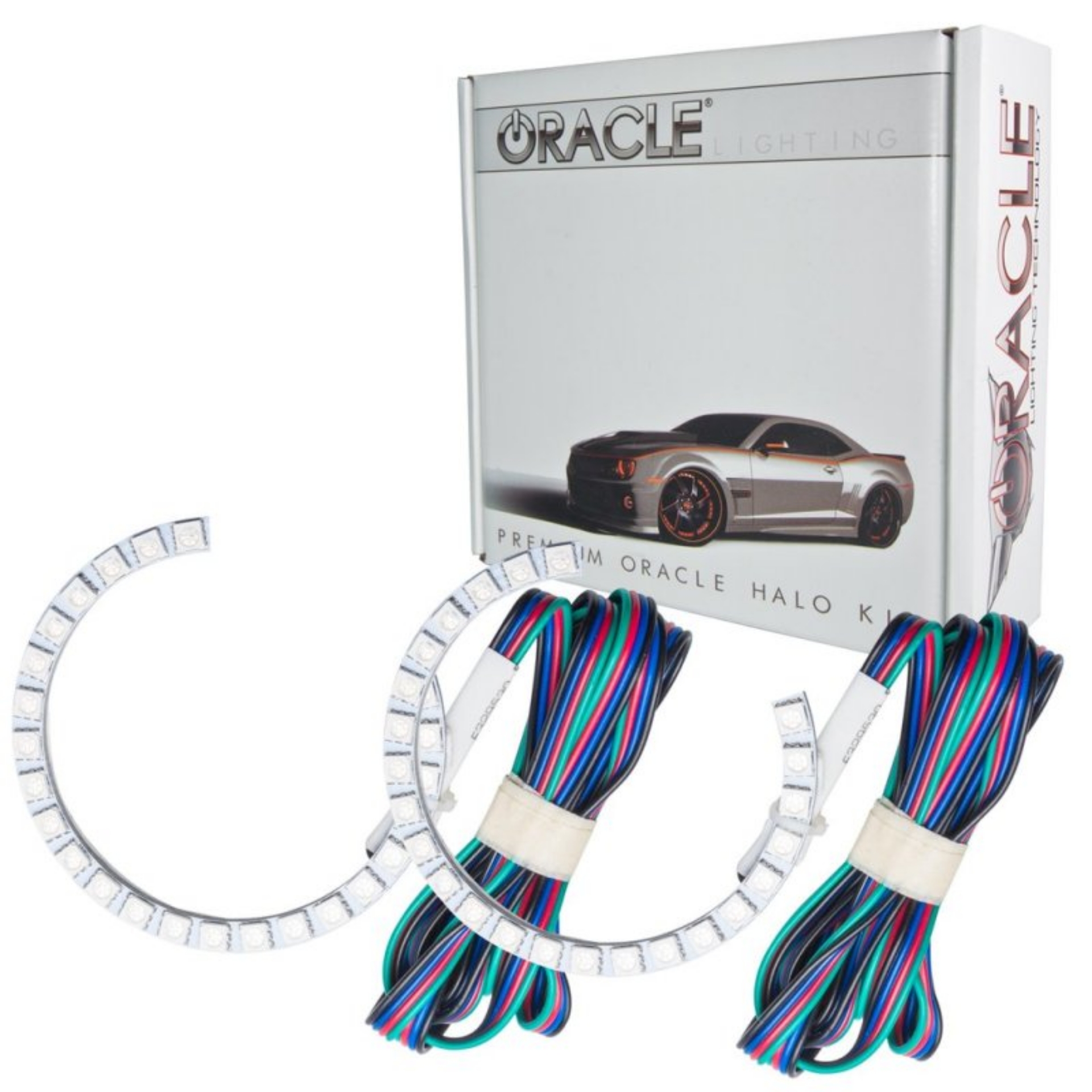 Picture of Oracle Dodge Dart 13-16 Halo Kit - ColorSHIFT w- BC1 Controller
