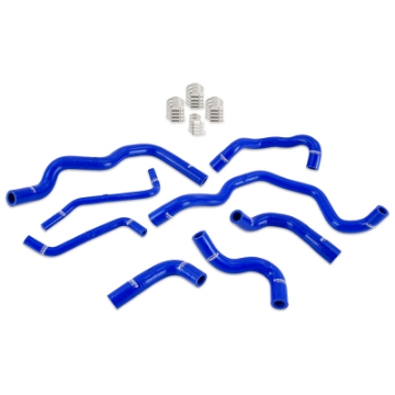Picture of Mishimoto 2023+ Nissan Z Silicone Ancillary Coolant Hose Kit - Bue