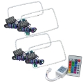 Picture of Oracle Ford F250 08-10 Halo Kit - ColorSHIFT w- Simple Controller