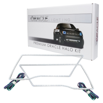 Picture of Oracle Dodge Ram Sport 09-18 LED Headlight Halo Kit - ColorSHIFT w- 2-0 Controller