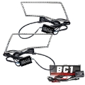 Picture of Oracle Dodge Ram Sport 09-18 LED Headlight Halo Kit - ColorSHIFT w- BC1 Controller
