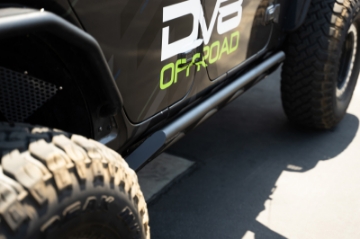 Picture of DV8 Offroad 18-23 Jeep Wrangler JL 4 Door FS-15 Series Rock Sliders