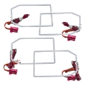 Picture of Oracle Chevrolet Silverado 14-15 LED Halo Kit Non-Projector Style - White
