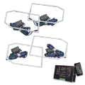 Picture of Oracle Chevy Silverado 14-15 Halo Kit Non-Projector Style - ColorSHIFT w- 2-0 Controller