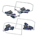 Picture of Oracle Chevy Silverado 14-15 Halo Kit Non-Projector Style - ColorSHIFT w-o Controller