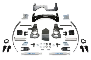 Picture of Fabtech 14-18 GM C-K1500 P-U w-oE Forg Stl UCA 6in Basic Sys w-Perf Shks