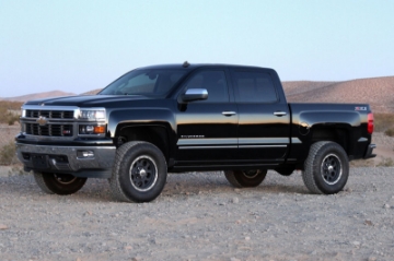 Picture of Fabtech 14-18 GM K1500 w-OE Alum- UCA 4in Uniball UCA System w-DL 2-5 Coilovers & Rear DL Shocks