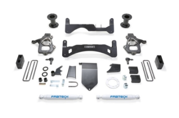 Picture of Fabtech 14-18 GM C-K1500 P-U w-oE Forg Stl UCA 6in Basic Sys G2 w-Perf Shks