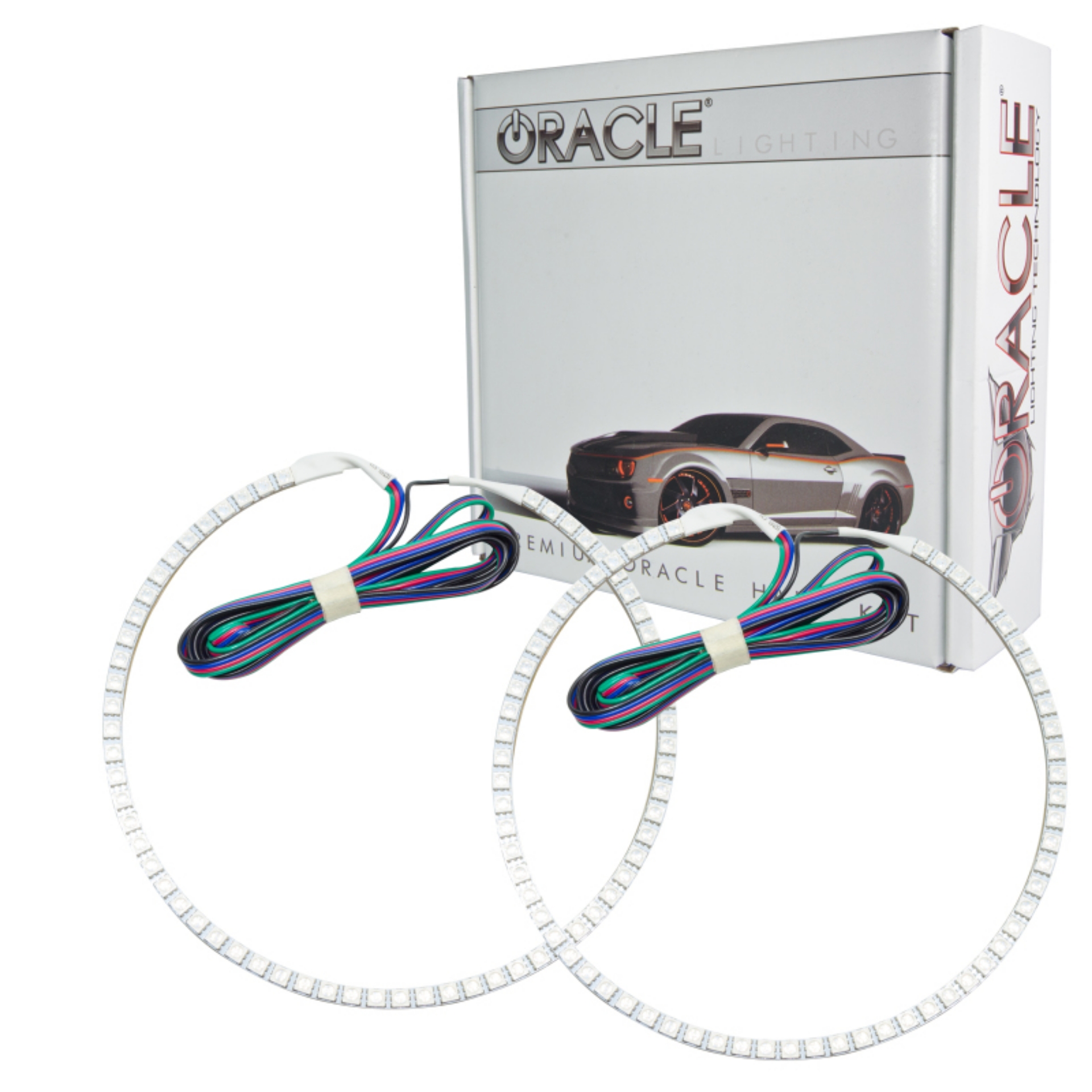 Picture of Oracle Volkswagen Beetle 12-15 Halo Kit - ColorSHIFT w- Simple Controller