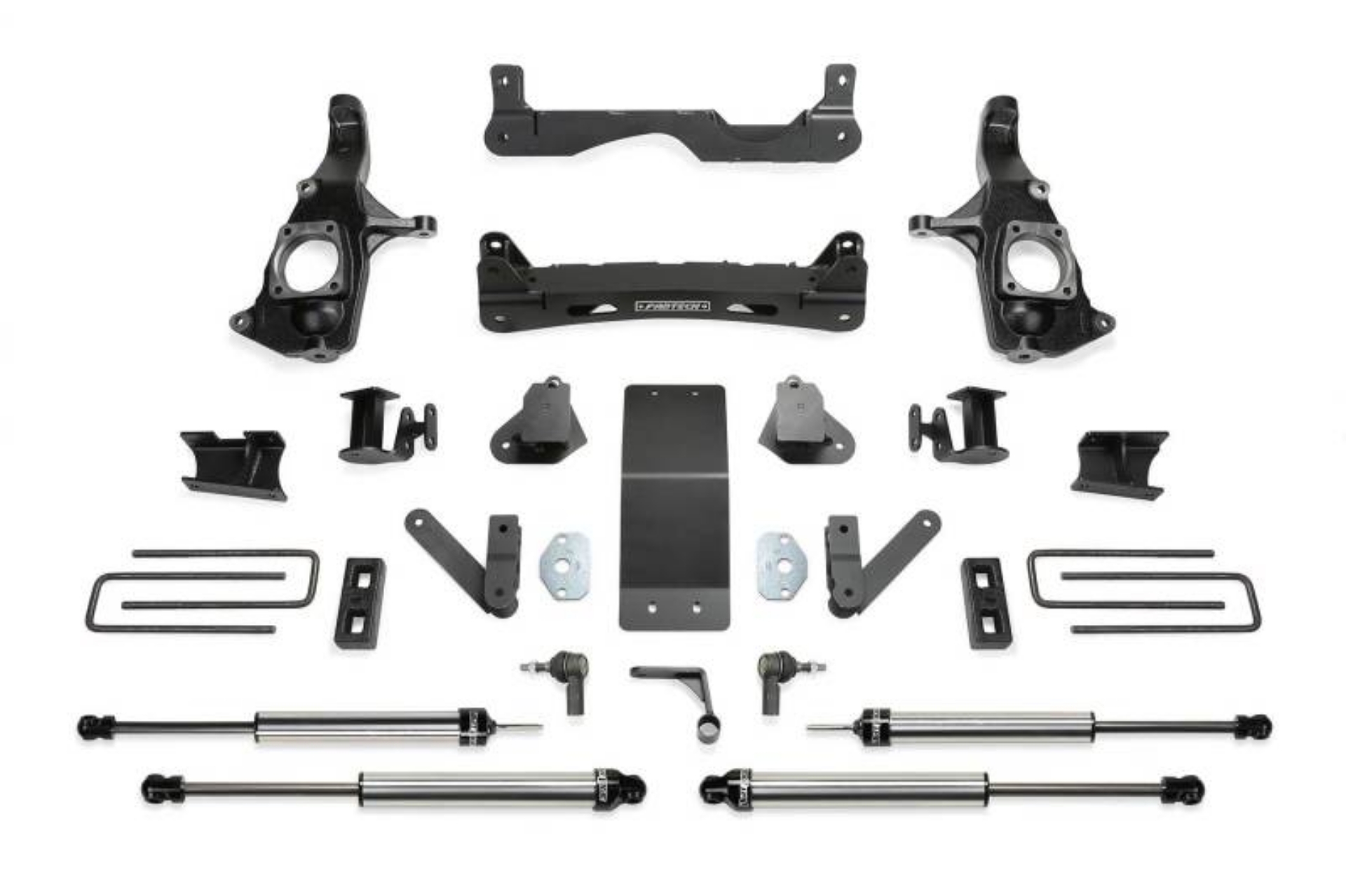 Picture of Fabtech 11-19 GM 3500HD 2WD-4WD 4in Basic Sys w-Dlss Shks