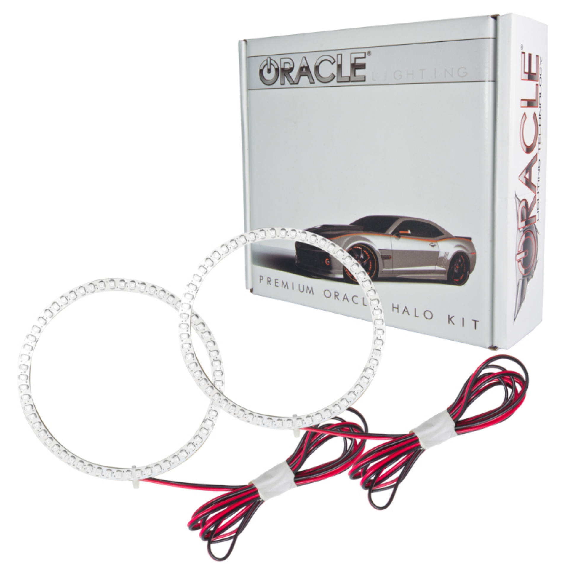 Picture of Oracle Ford F-150-Raptor 13-14 LED Projector Headlight Halo Kit - White