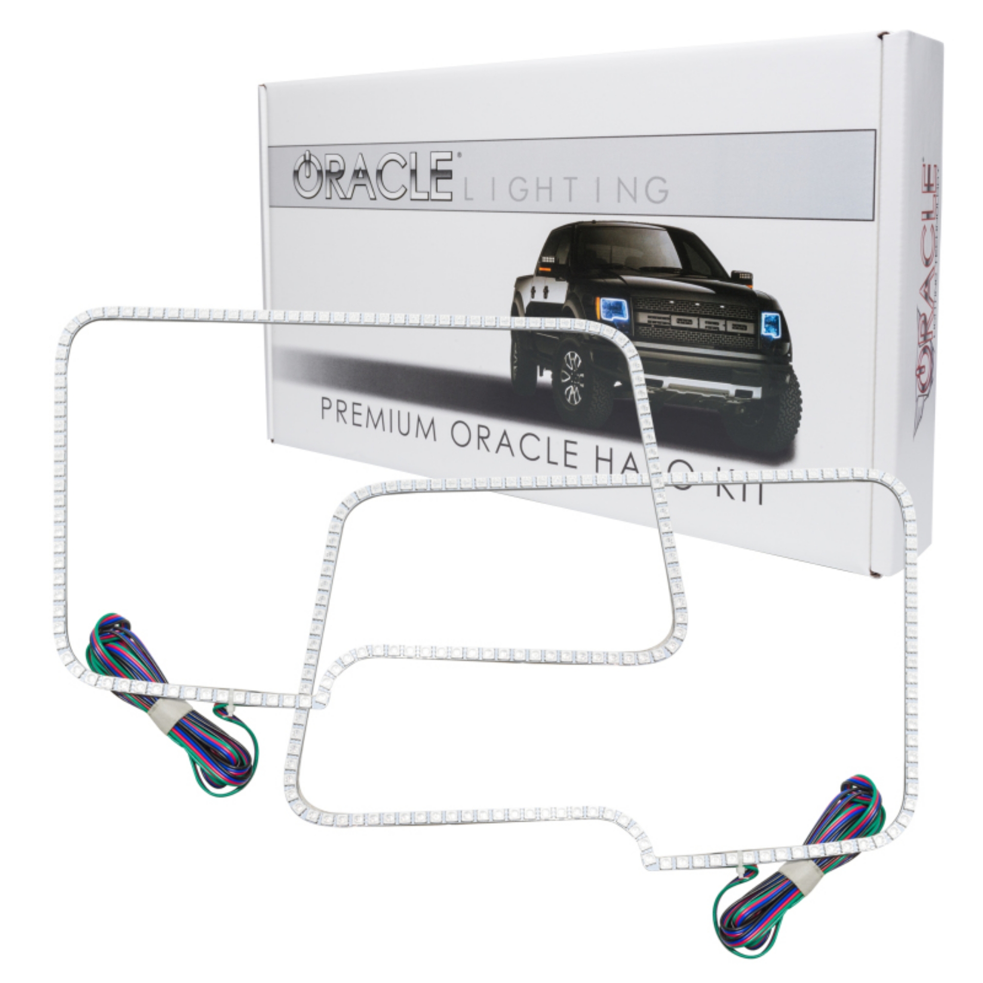 Picture of Oracle Ford F-150-Raptor 09-14 Halo Kit - ColorSHIFT w- 2-0 Controller