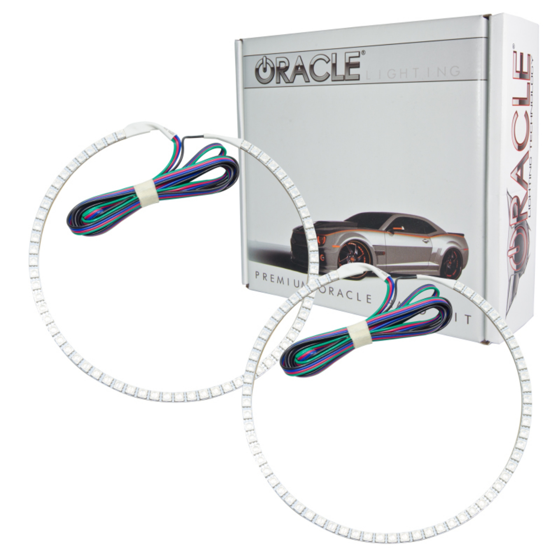 Picture of Oracle Ford Mustang 05-09 Halo Kit - ColorSHIFT w-o Controller