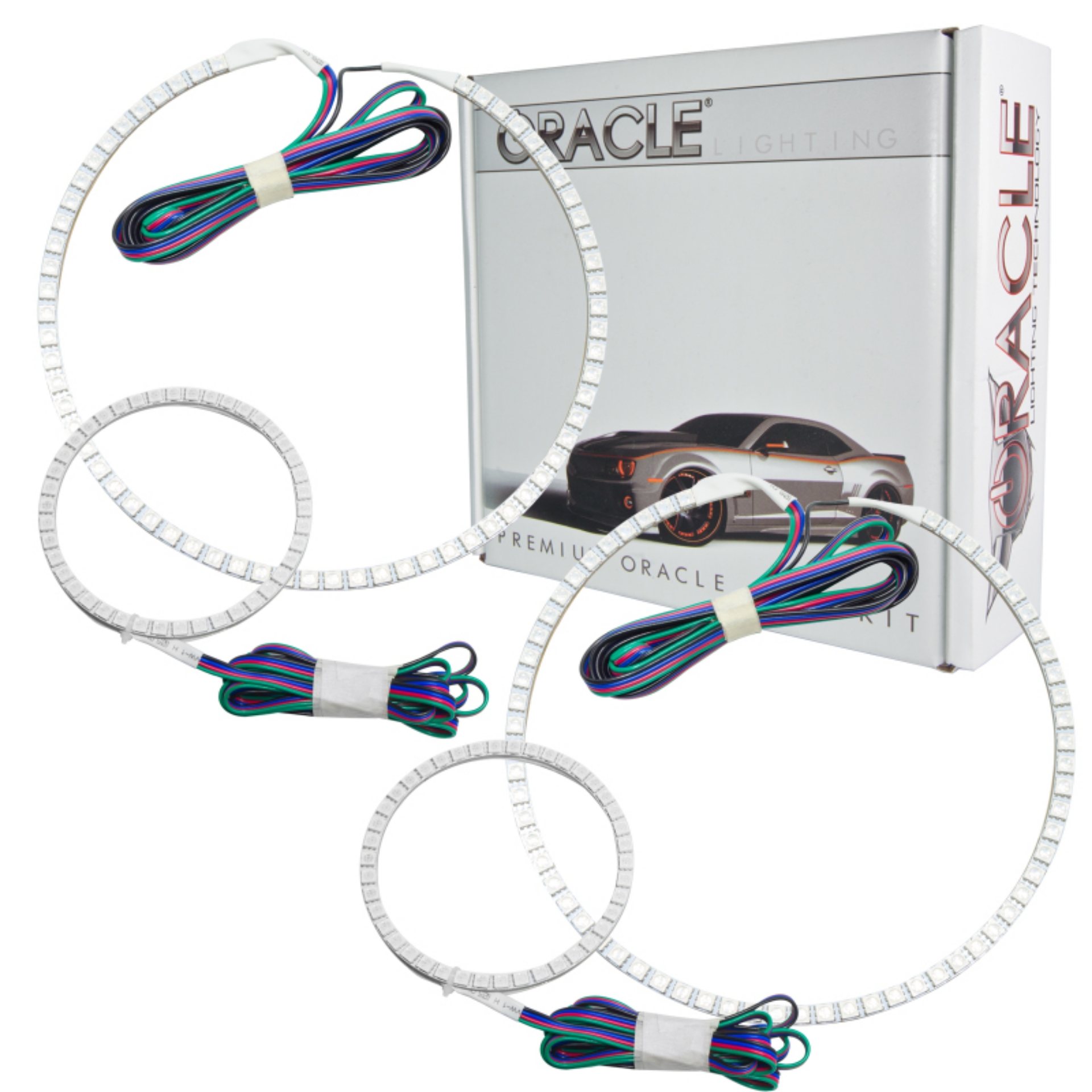 Picture of Oracle Ford Explorer 02-05 Halo Kit - ColorSHIFT w- Simple Controller