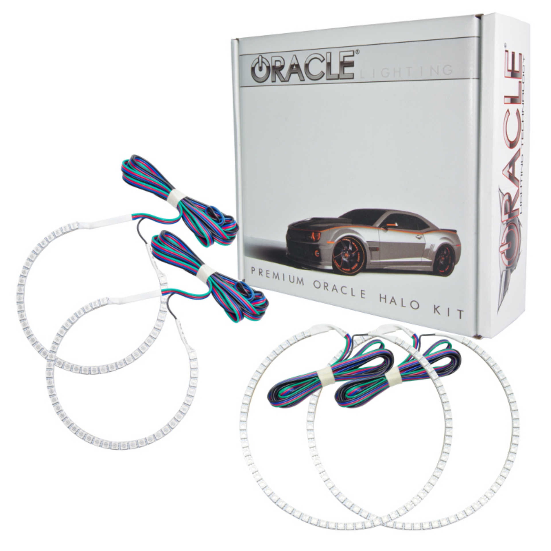 Picture of Oracle GMC Denali 07-10 Halo Kit - ColorSHIFT w- Simple Controller