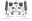 Picture of Fabtech 05-07 Ford F250 4WD w-Factory Overload 6in Basic Sys w-Perf Shks