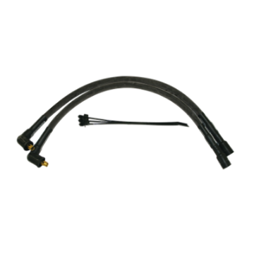 Picture of Moroso 97-98 Harley-Davidson FLT-FLHT-FLHR-FLTR Sleeved Ultra 40 Wire Set - Black