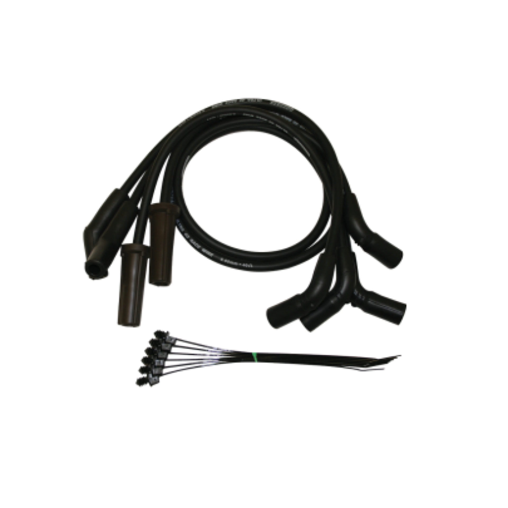 Picture of Moroso Harley-Davidson Milwaukee 8-65 Spiral Core Wire Set - Black