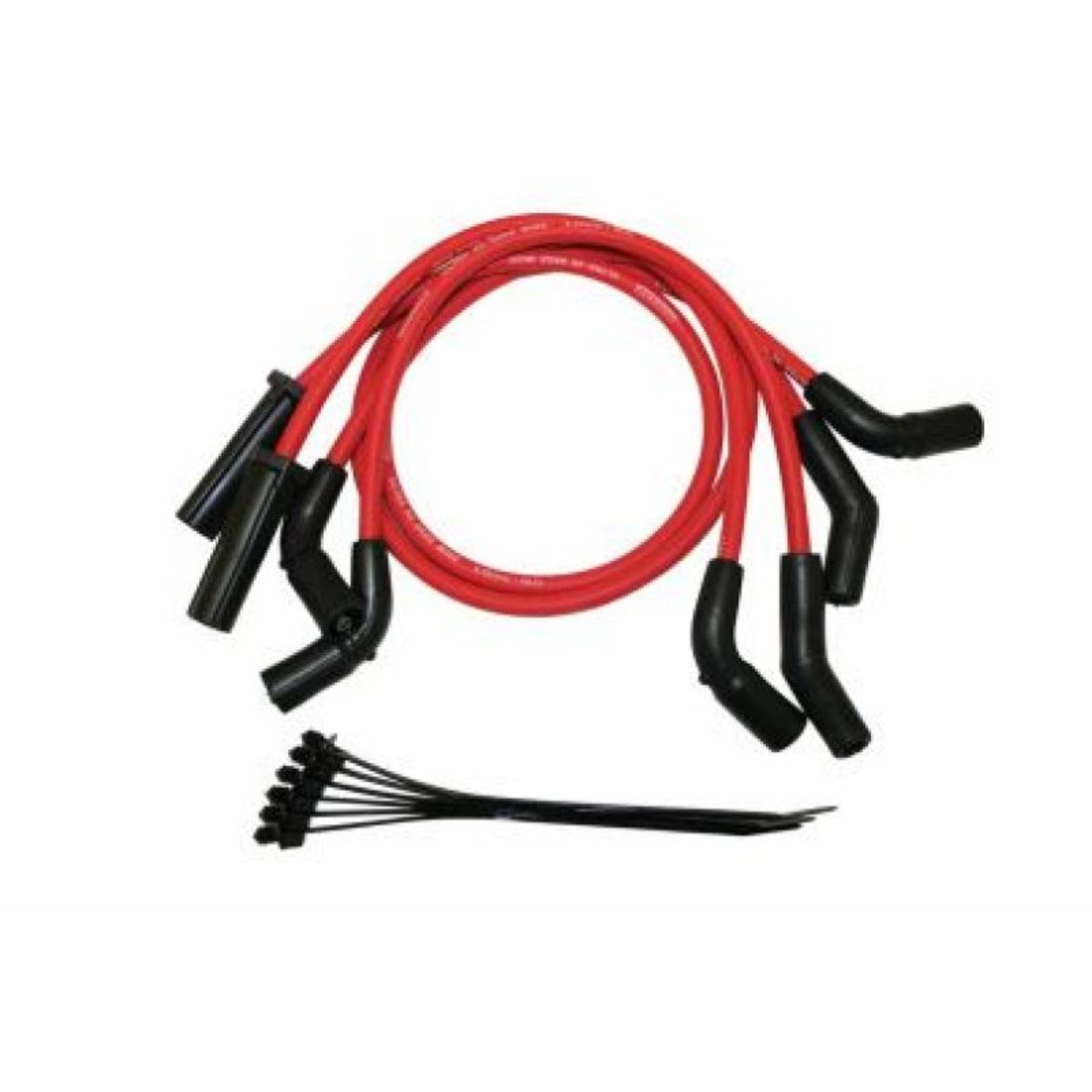 Picture of Moroso Harley-Davidson Milwaukee 8-65 Spiral Core Wire Set - Red