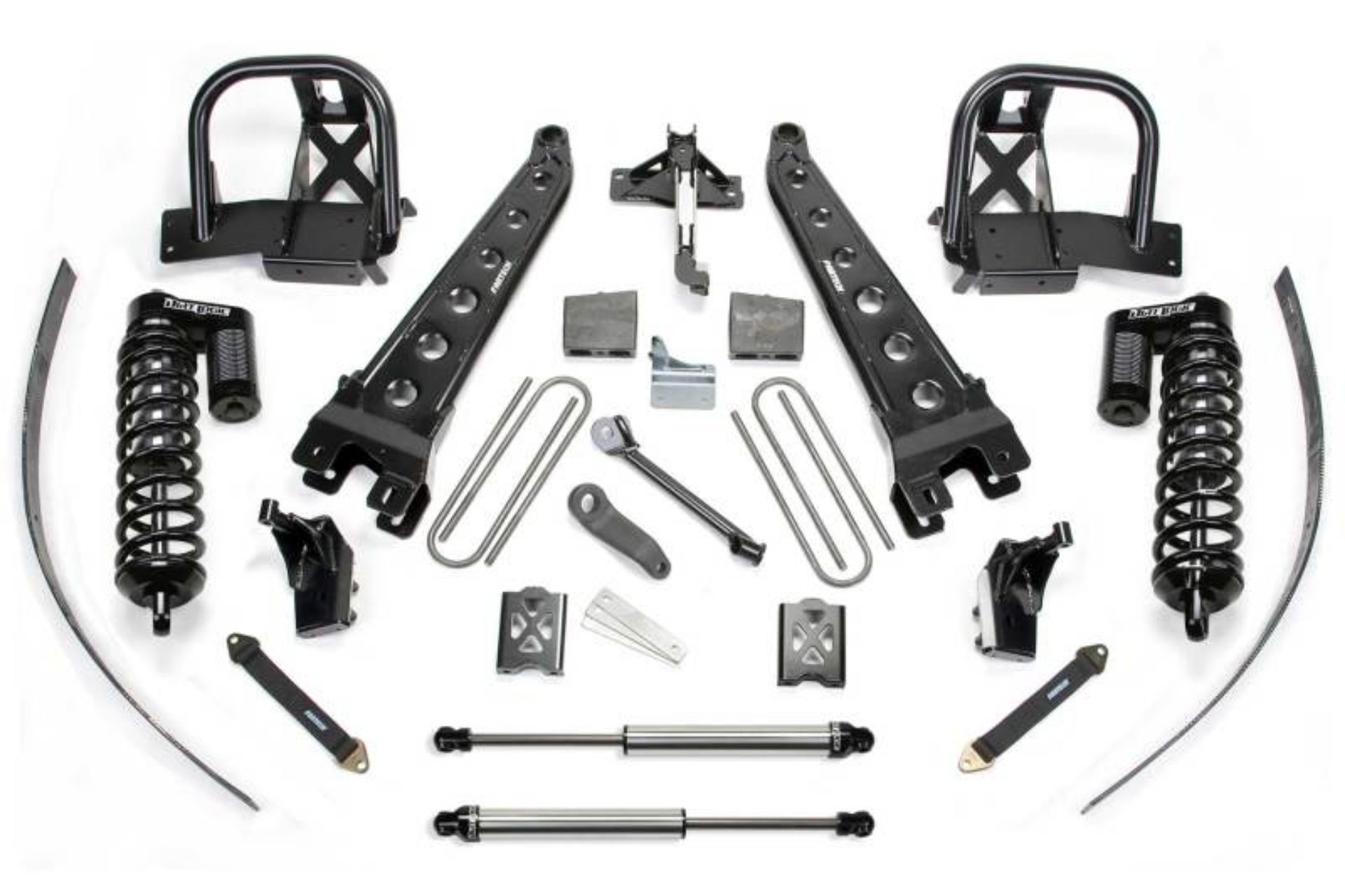 Picture of Fabtech 08-10 Ford F250 4WD w-Factory Overload 8in Rad Arm Sys w-Dlss 4-0 C-O& Rr Dlss