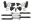Picture of Fabtech 08-10 Ford F250 2WD V8 Gas 6in Basic Sys w-Stealth