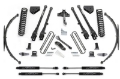Picture of Fabtech 08-16 Ford F250-350 4WD 8in 4Link Sys w-Coils & Rr Lf Sprngs & Stealth