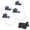 Picture of Oracle Chevrolet Monte Carlo 00-05 Halo Kit - ColorSHIFT w- 2-0 Controller