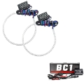 Picture of Oracle Ford Mustang 10-12 Halo Kit - Projector - ColorSHIFT w- BC1 Controller