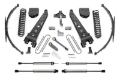 Picture of Fabtech 11-16 Ford F250 4WD 10in Rad Arm Sys w-Coils & Dlss Shks