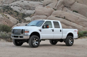 Picture of Fabtech 08-16 Ford F250-350-450 4WD 8 Lug 4in Budget Sys w-Dlss Shks