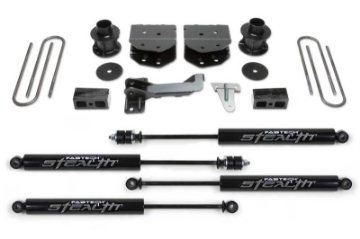 Picture of Fabtech 08-16 Ford F250-350-450 4WD 8 Lug 4in Budget Sys w-Stealth