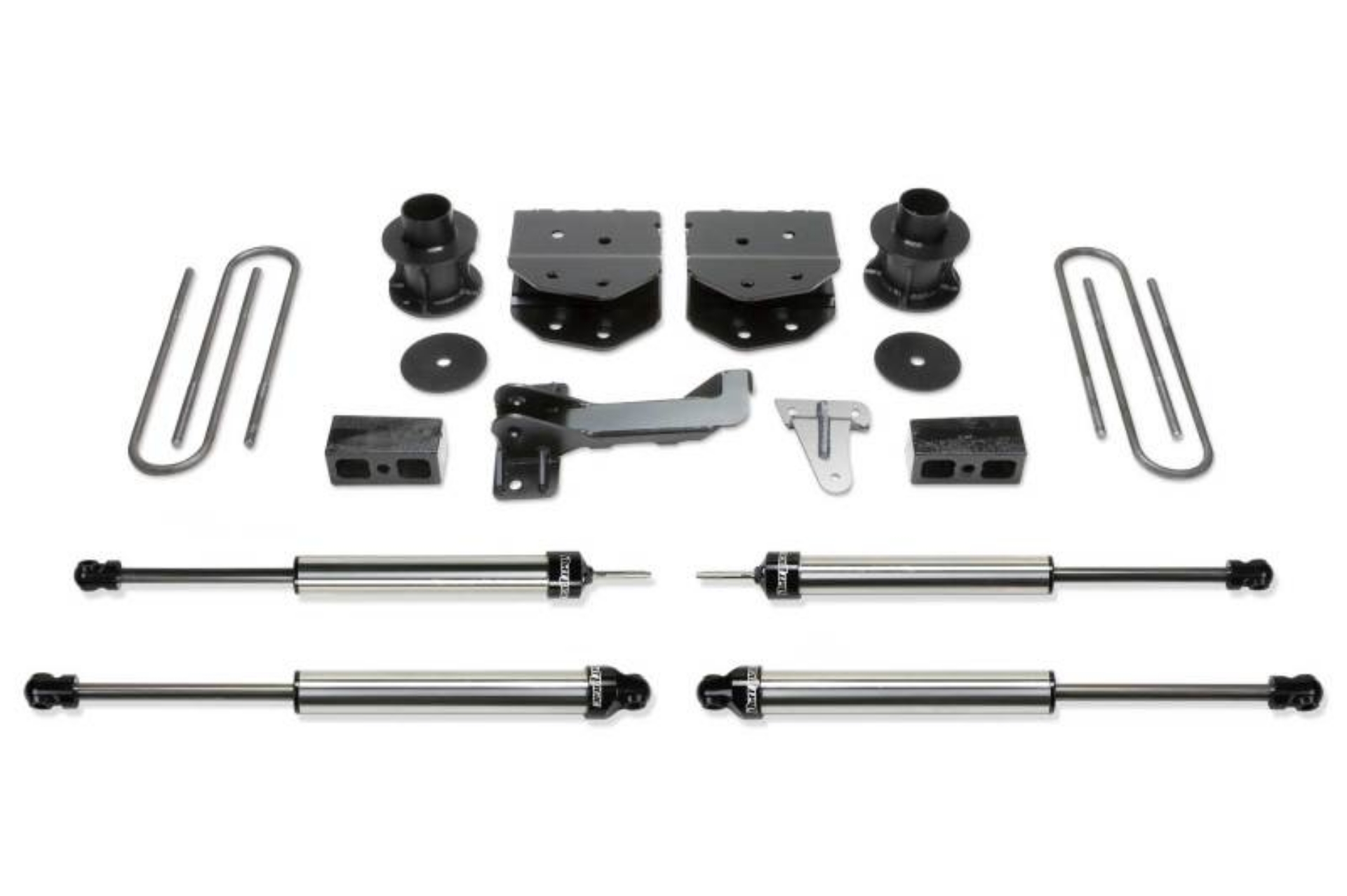 Picture of Fabtech 05-07 Ford F250-350 4WD 4in Budget Sys w-Dlss Shks