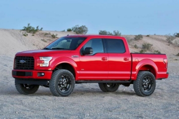 Picture of Fabtech 15-20 Ford F150 4WD 4in Perf Sys w-Dlss 2-5 C-O & Rr Dlss