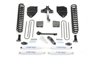 Picture of Fabtech 17-21 Ford F250-F350 4WD Diesel 4in Basic Sys w-Perf Shks