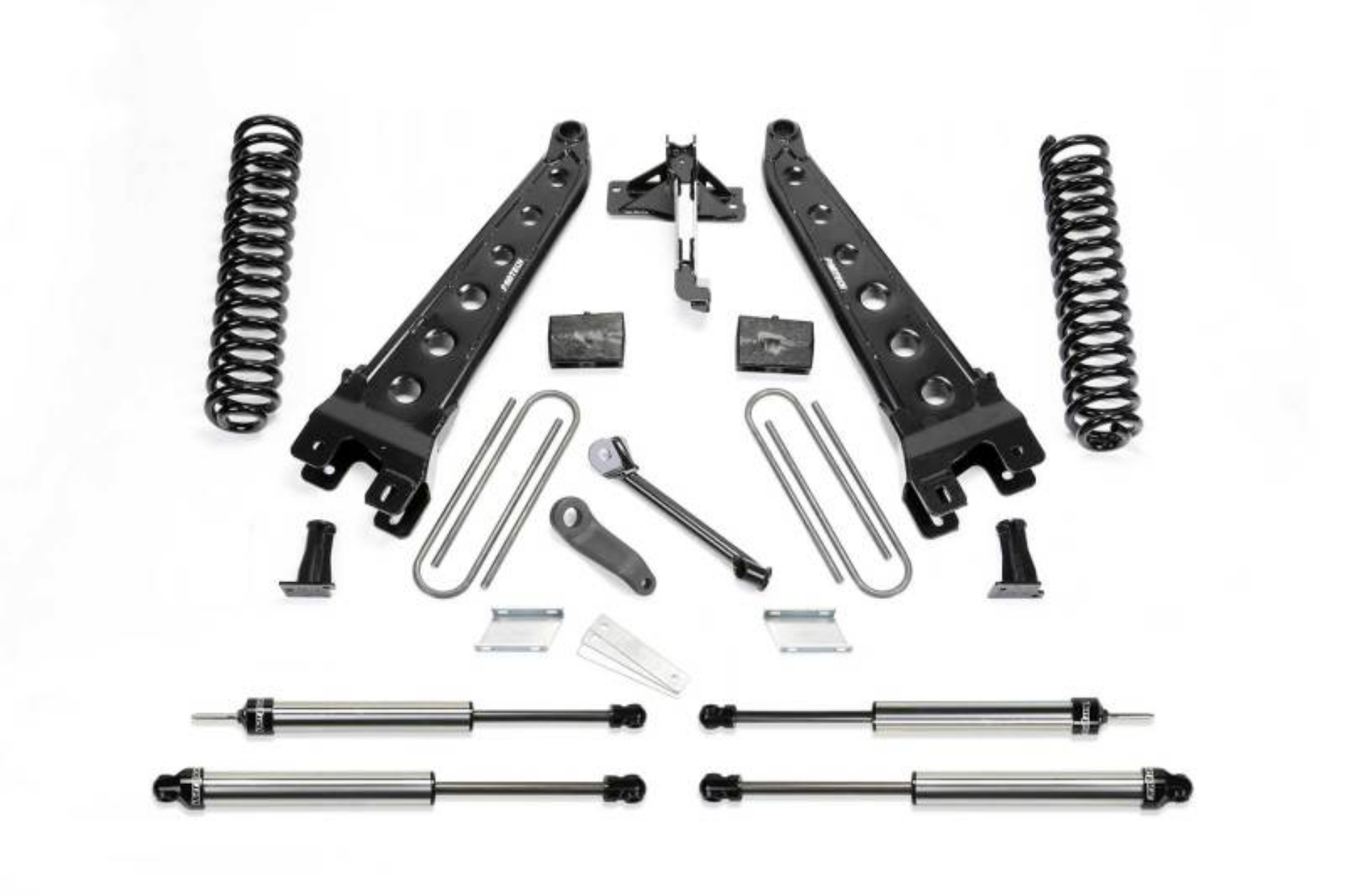 Picture of Fabtech 17-21 Ford F250-F350 4WD Diesel 4in Rad Arm Sys w-Coils & Dlss Shks
