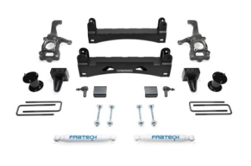 Picture of Fabtech 15-20 Ford F150 2WD 6in Basic Sys w-Perf Shks